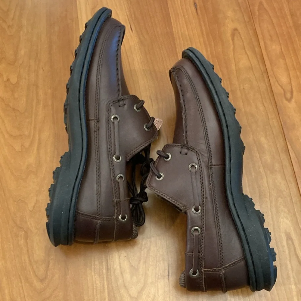Sperry Men's Dark Brown Boat Shoes “Harpoon 2 Eye”